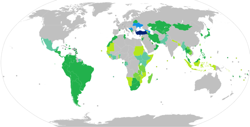 What are the specific visa requirements for Turks?